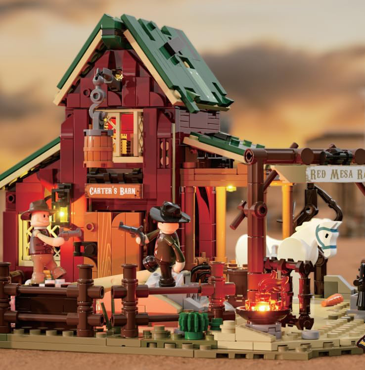 Lumibricks 14017 Wild West Ranch Duel