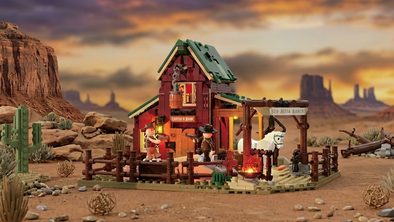 Lumibricks 14017 Wild West Ranch Duel