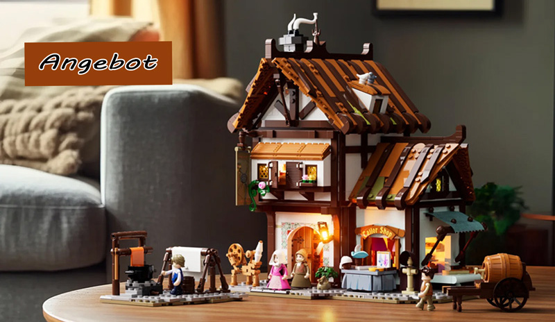 Funwhole/Lumibricks F9038 Medieval Tailor Shop / Mittelalterliche Schneiderei Wochendeal Alternate