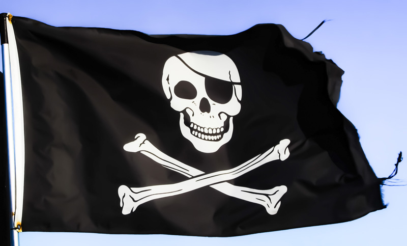 COBI USS Kidd 4866 Piratenflagge