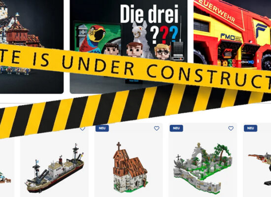 Systemumstellung im BlueBrixx Onlineshop: Keine neuen Produkte, längere Lieferzeiten