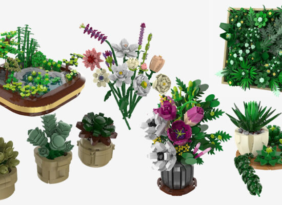 Viele neue Blumensets bei BlueBrixx angekündigt: Zengarten, 3D-Bild und Co. Viele neue Blumensets bei BlueBrixx angekündigt: Zengarten, 3D-Bild und Co.