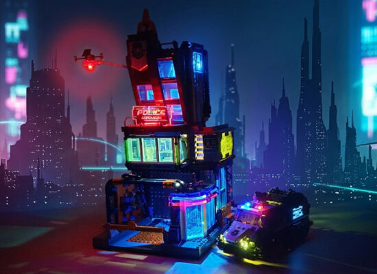Lumibricks Cyberpunk Police Headquarter 17009 und Urban Convoy 17008 Review