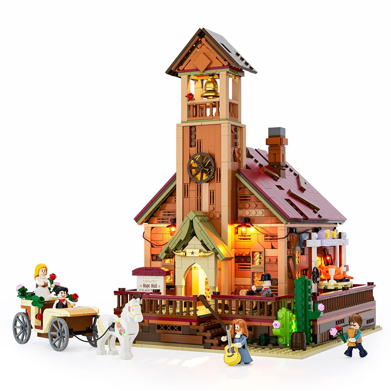 Lumibricks 14016 Wild West Meeting Hall