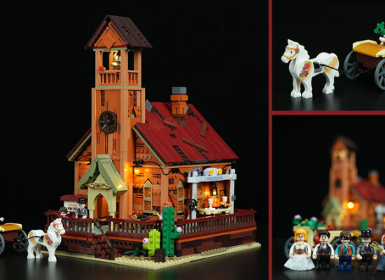 Lumibricks 14016 Wild West Meeting Hall veröffentlicht: Alle Bilder