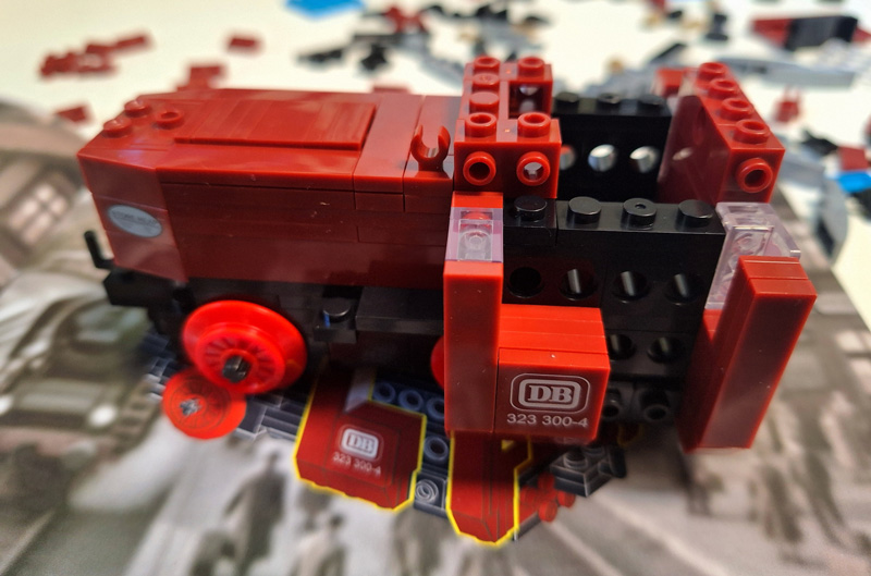 Stone Heap BR 323 Köf II SH-3004 Aufbau