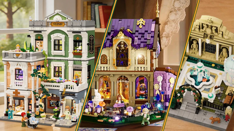 Greenway Clinic, Lumibricks Luna Cabin, Pocket Garden Titel