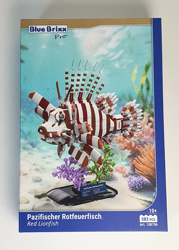BlueBrixx Pazifischer Rotfeuerfisch (108796) Box