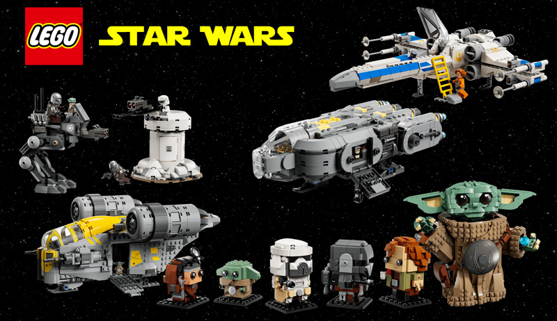 Mandalorianer Grogu Kinofilm LEGO Star Wars Titel