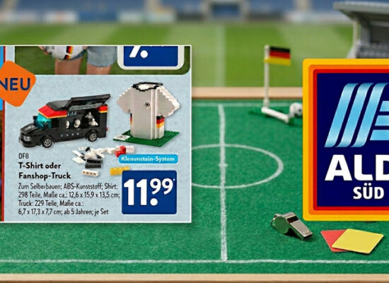 Ab 01. Juni 2026 in ALDI Süd Filialen: DFB Fußball WM Sets
