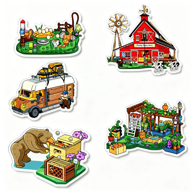 Lumibricks Magnete Farm Life