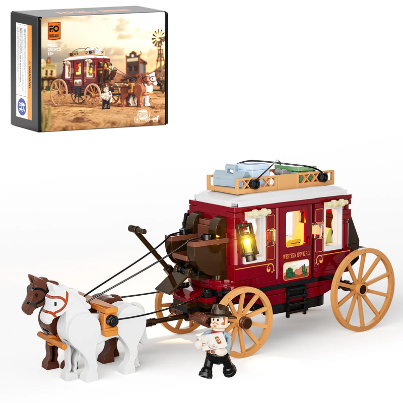 Lumibricks GWP Western Postkutsche
