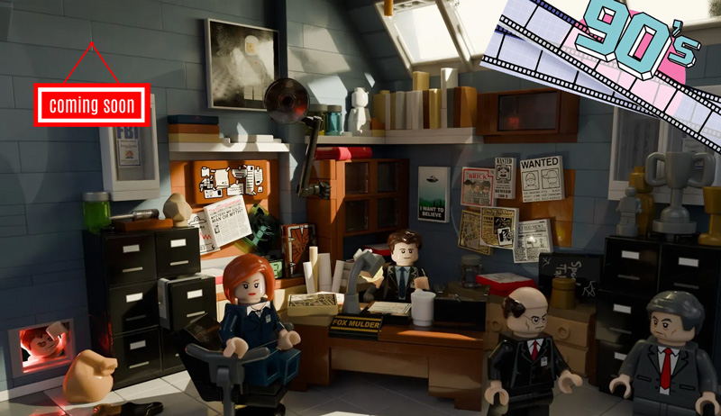 LEGO Ideas 21369 Akte X Entwurf Titel