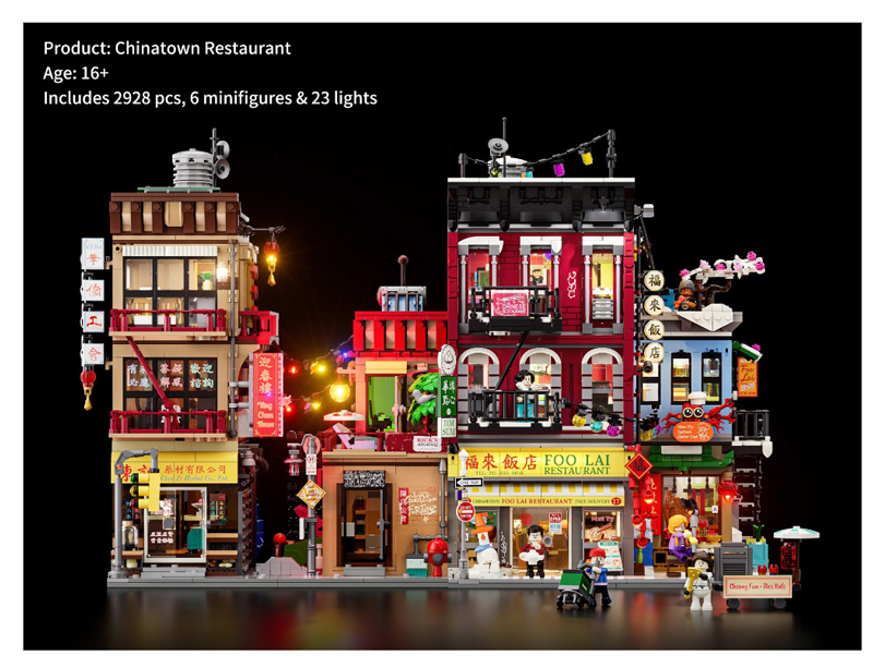 Lumibricks Chinatown Apartments und Restaurant kombinieren