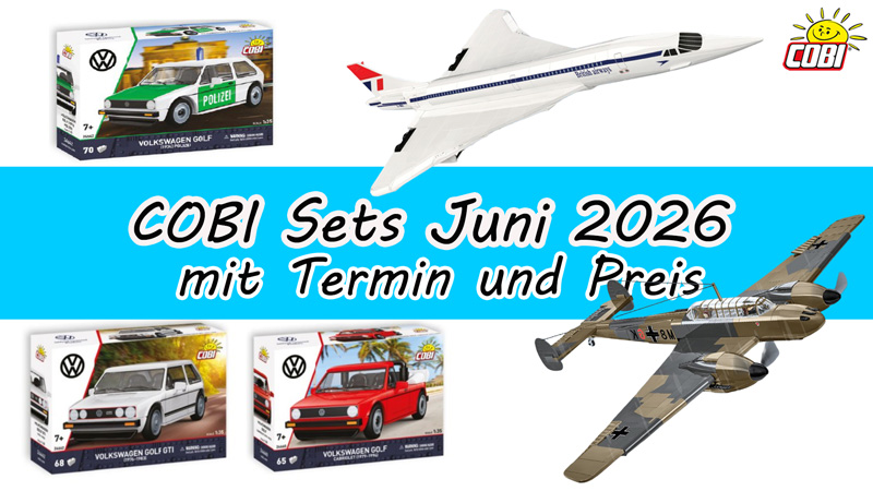 COBI Neuheiten Juni 2026