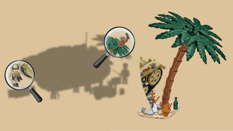 COBI StuG III DAK Palmenblätter Titel