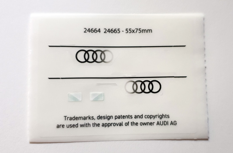 COBI Audi quattro 1980 (24664) Aufbau