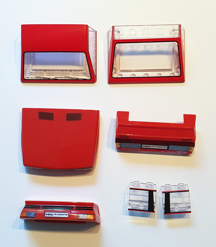 COBI Audi quattro 1980 (24664) Aufbau
