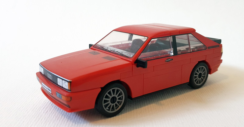 COBI Audi quattro 1980 (24664) gebaut