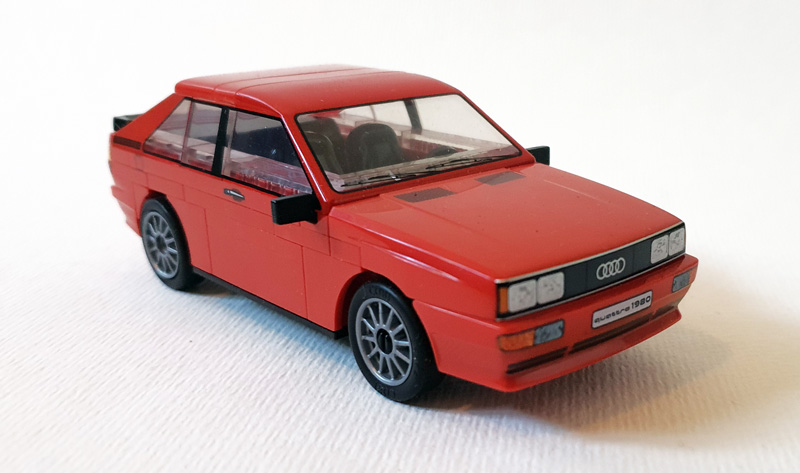 COBI Audi quattro 1980 (24664) gebaut