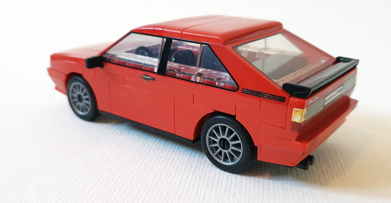 COBI Audi quattro 1980 (24664) gebaut