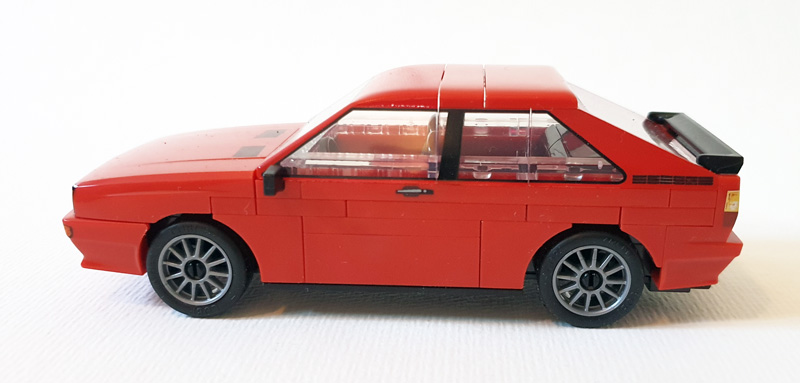 COBI Audi quattro 1980 (24664) gebaut