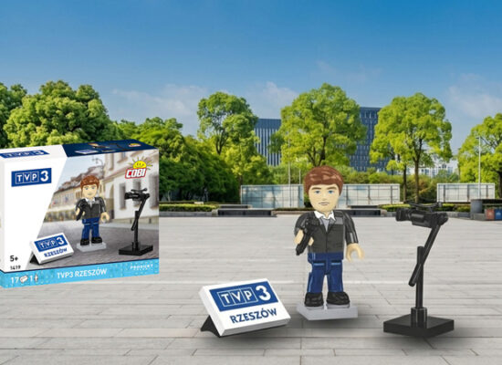 COBI 1419: Journalisten-Minifigur des TVP3 Rzeszów als neues GWP COBI 1419: Journalisten-Minifigur des TVP3 Rzeszów als neues GWP