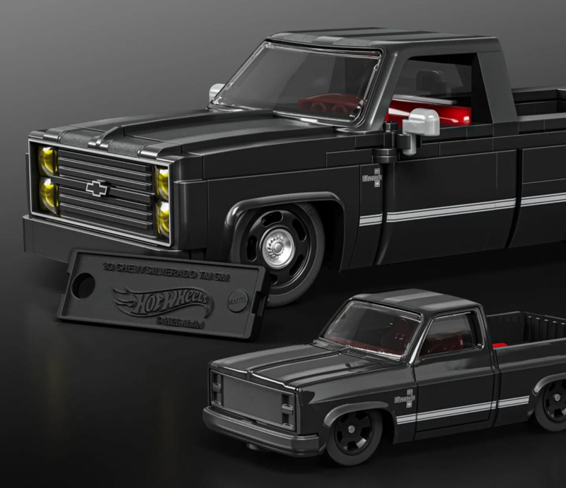 Mattel Brick Shop Hot Wheels JKJ73 '83 Chevy Silverado