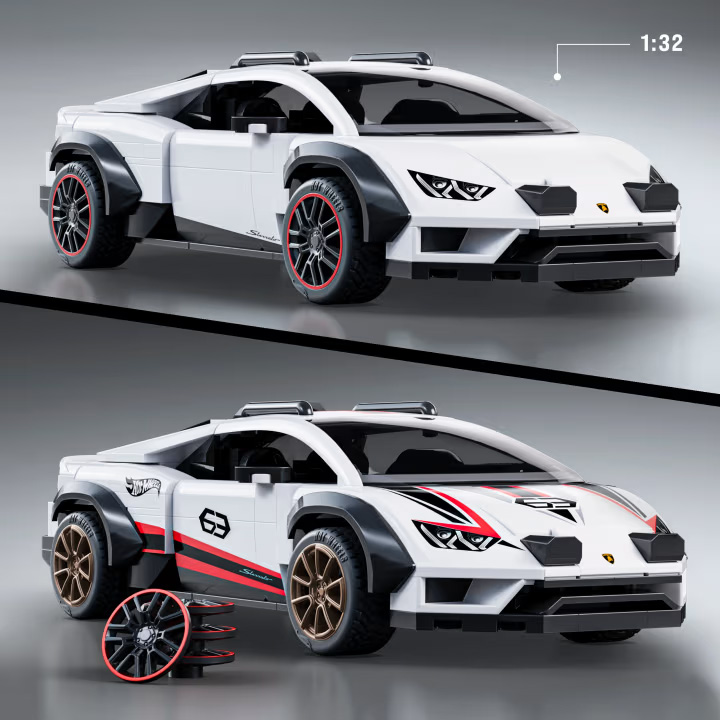 Mattel Brick Shop JHG75 Lamborghini Huracán Sterrato