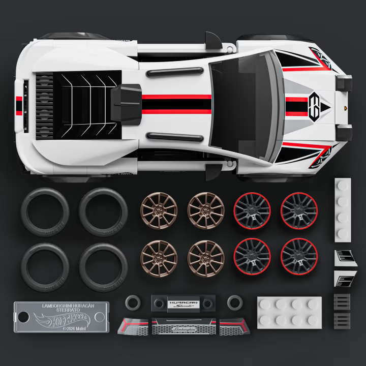 Mattel Brick Shop JHG75 Lamborghini Huracán Sterrato