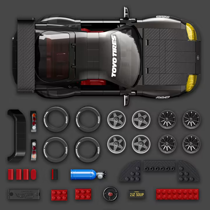 Mattel Brick Shop JKG40 Toyota Supra MKiv