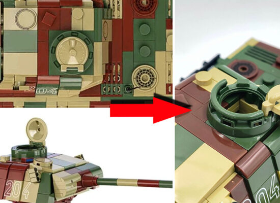 COBI zeigt neue Panzerluken - unter anderem für neuen 1:28 Königstiger