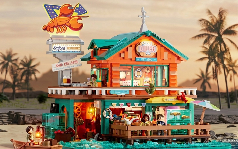 Lumibricks 18010 Seafood Restaurant Titel