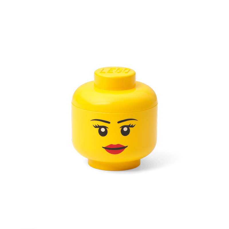 LEGO Kopf Aufbewahrung Mädchen
