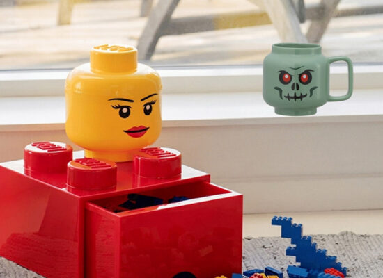 LEGO Deko: Tassen und Aufbewahrungsköpfe derzeit günstig bei Alternate