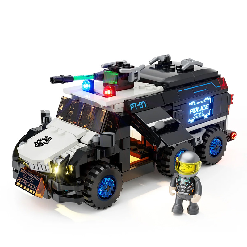 Lumibricks Police Urban Convoy 17008