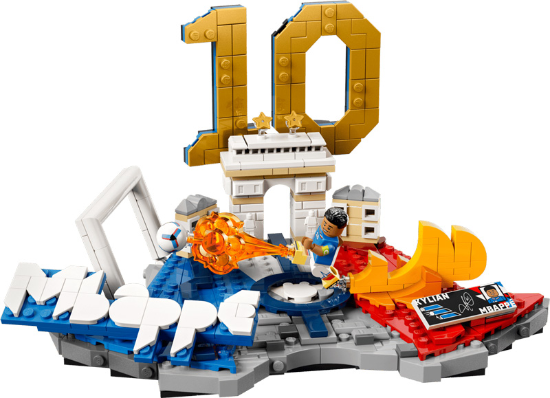 LEGO 43013 Kylian Mbappé – Fußball-Highlights