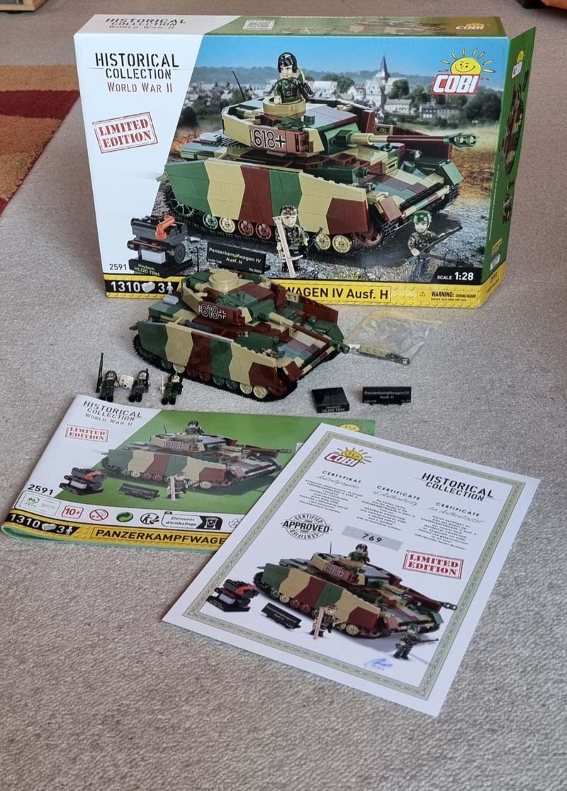 COBI Panzerkampfwagen IV Ausf. H (2591) Gewinnspiel