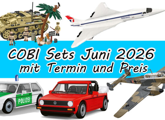Neue Sets von COBI im Juni 2026 (Update) Neue Sets von COBI im Juni 2026 (Update)