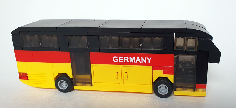 Rossmann Ideenwelt WM Bus Deutschland gebaut