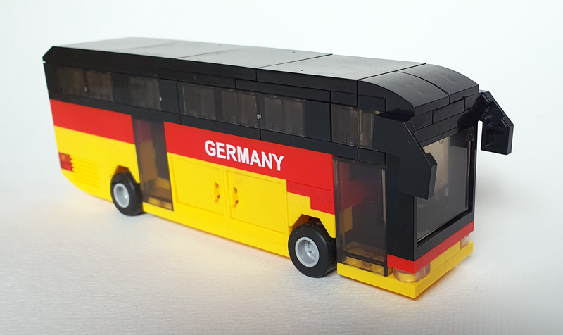 Rossmann Ideenwelt WM Bus Deutschland gebaut