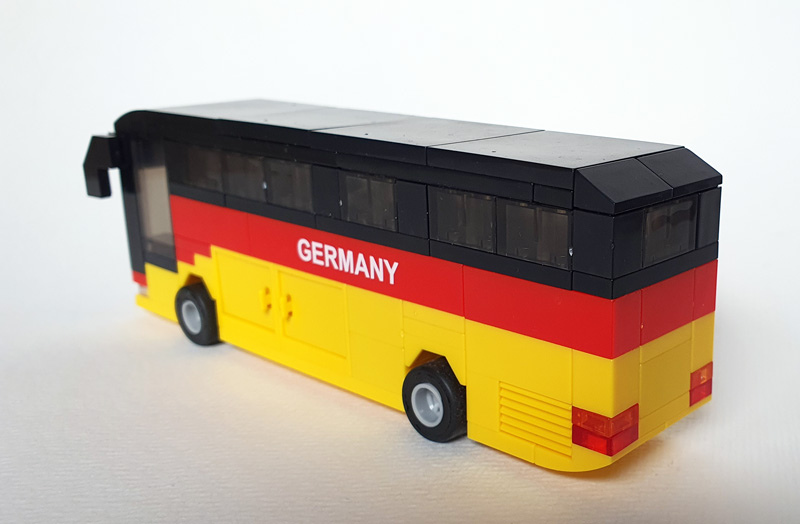 Rossmann Ideenwelt WM Bus Deutschland gebaut