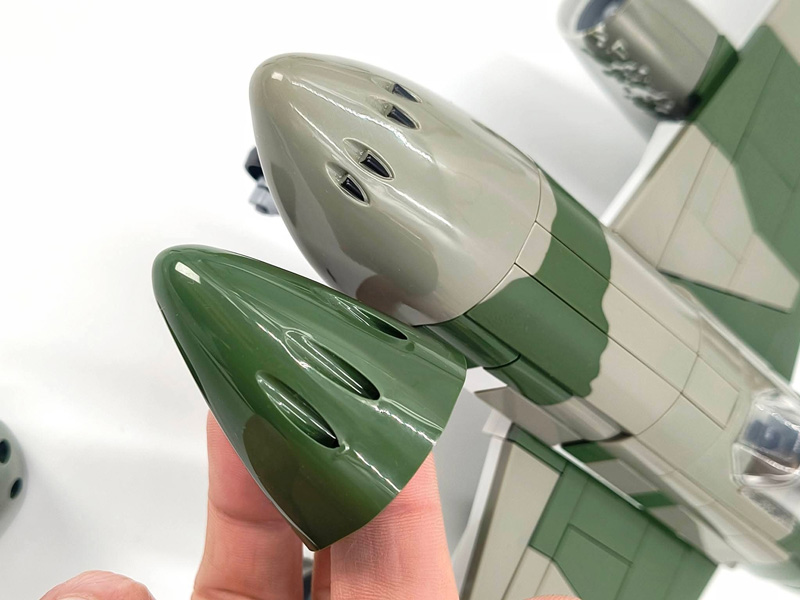 COBI Messerschmitt Me262 A-1a "Schwalbe" 5776 Vergleich 5721