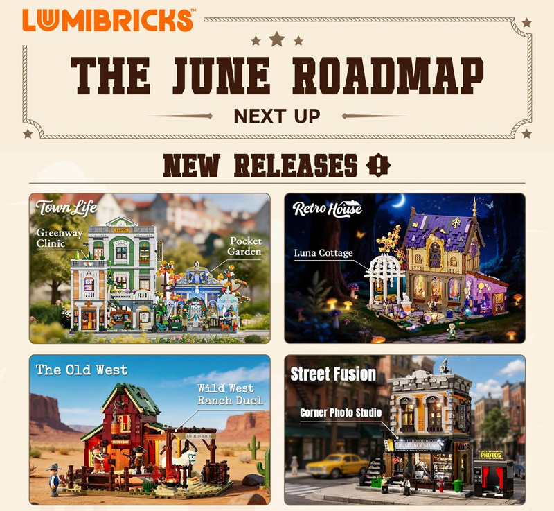 Lumibricks Juni Neuheiten Update