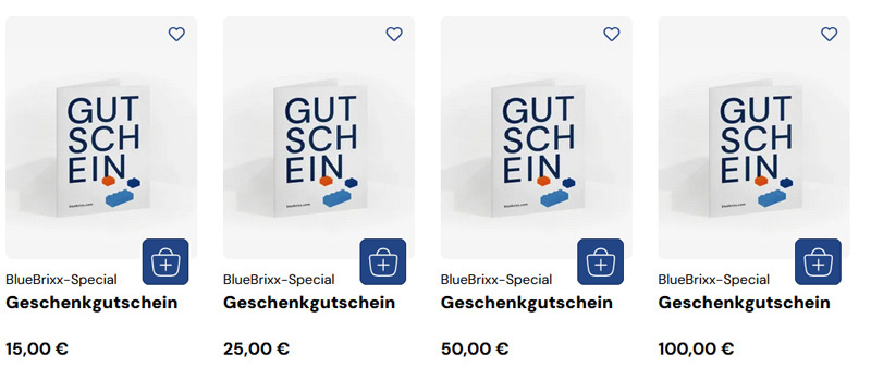 BlueBrixx Systemumstellung Gutschein