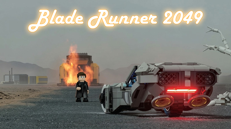 Lumibricks 23001 Blade Runner 2049 K's Spinner Titel