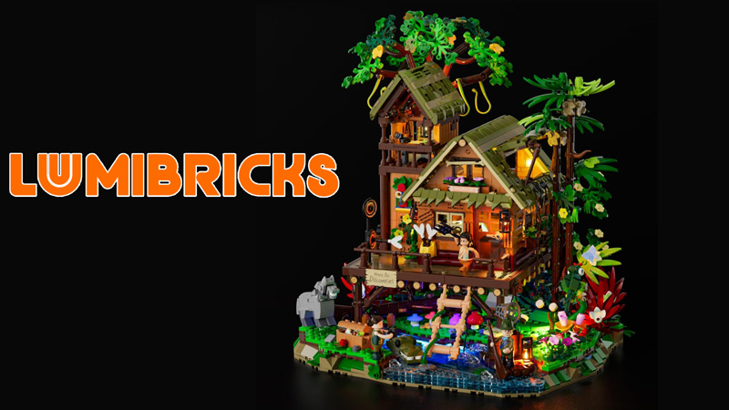 Lumibricks Misty Forest Cabin Titel