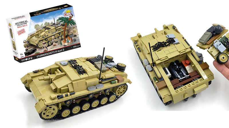 COBI Sturmgeschütz III Ausf.D (2675) Limited Edition Prototyp Titel