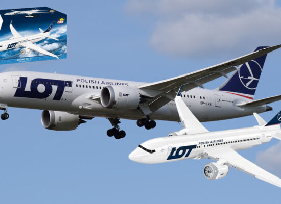 COBI und Fluglinie LOT bauen Kooperation mit exklusiver Boeing 737-8 (1453) aus COBI und Fluglinie LOT bauen Kooperation mit exklusiver Boeing 737-8 (1453) aus