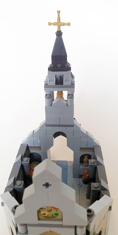 BlueBrixx Mittelalterliche Burgkapelle (109012) gebaut
